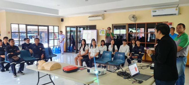 สอนการใช้งาน AED