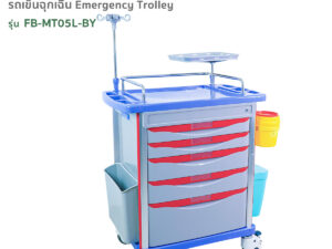 ฟาซิแคร์ รถเข็นฉุกเฉิน Emergency Trolley รุ่นFB-MT05L-BY