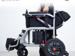 Alternative view of วีลแชร์ไฟฟ้า รถเข็นไฟฟ้า ROVED รุ่น RAS-04BK น้ำหนักเพียง 18 กก.