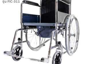 TAVEL [ทาเวล] รถเข็นผู้ป่วย รุ่นFIC-311 เบาะ 2 in 1 นั่งถ่ายได้ By Fasicare